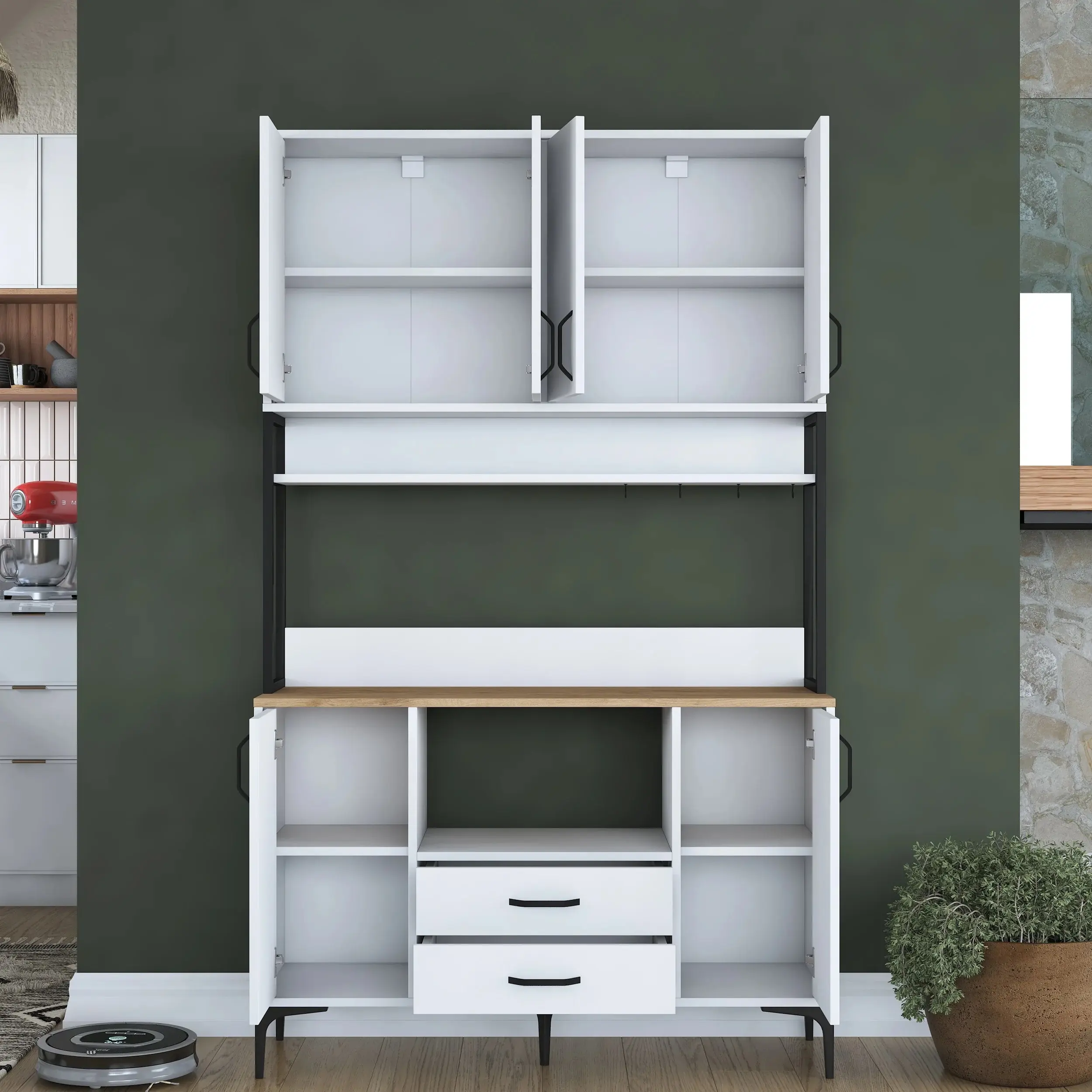 Буфет Mirage Meble JE169 (White)