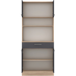 Буфет Tempo Kondela Domis New (Artisan Oak/Graphite) Thumb