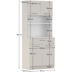 Bufet Tempo Kondela Domis New (Cashmere) Thumb