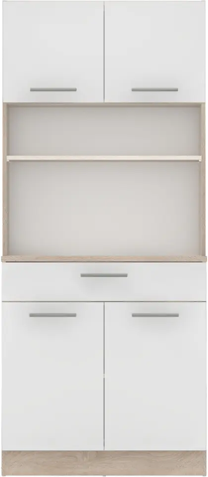 Буфет Tempo Kondela Domis New (Sonoma Oak/White)