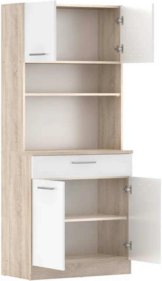 Буфет Tempo Kondela Domis New (Sonoma Oak/White)