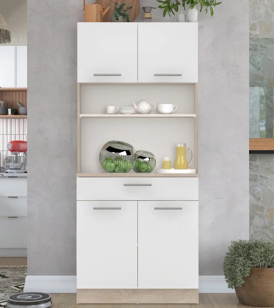 Буфет Tempo Kondela Domis New (Sonoma Oak/White)