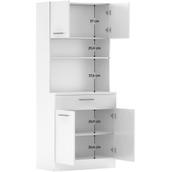 Буфет Tempo Kondela Domis New (White) Thumb