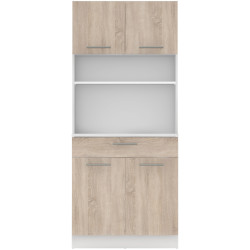 Bufet Tempo Kondela Domis New (White/Sonoma Oak) Thumb