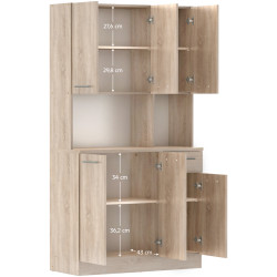 Bufet Tempo Kondela Pelion New (Sonoma Oak) Thumb