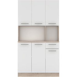 Bufet Tempo Kondela Pelion New (Sonoma Oak/White) Thumb