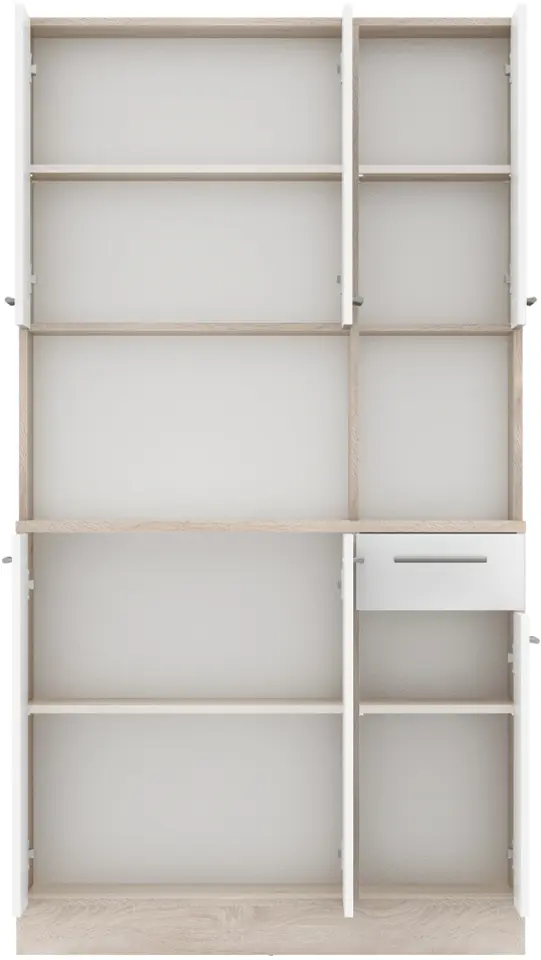 Bufet Tempo Kondela Pelion New (Sonoma Oak/White) - 3