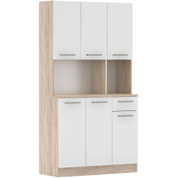 Bufet Tempo Kondela Pelion New (Sonoma Oak/White) Thumb