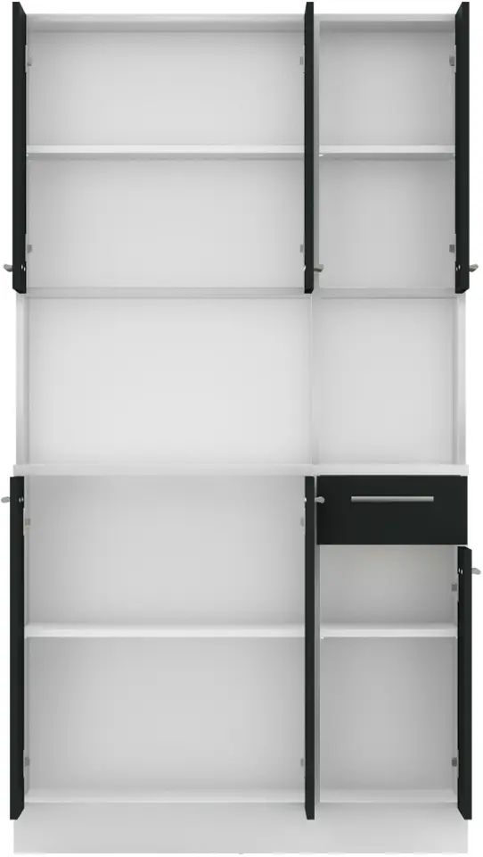 Bufet Tempo Kondela Pelion New (White/Black)