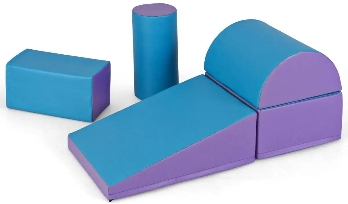 Мягкий игровой модуль Costway FH10095LZ (Purple/Blue)