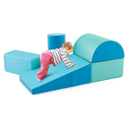 Modul moale pentru joc Costway FH10095NY (Blue) Thumb