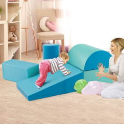 Modul moale pentru joc Costway FH10095NY (Blue) Thumb