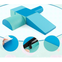 Modul moale pentru joc Costway FH10095NY (Blue) Thumb