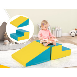 Мягкий игровой модуль Costway FH10117GN (Yellow/Blue) Thumb