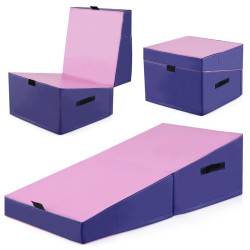 Modul moale pentru joc Costway FH10120PI (Purple/Pink) Thumb
