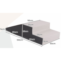Мягкий игровой модуль Costway FH10121GR (Black/Grey) Thumb