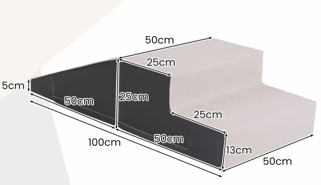 Мягкий игровой модуль Costway FH10121GR (Black/Grey) - 3