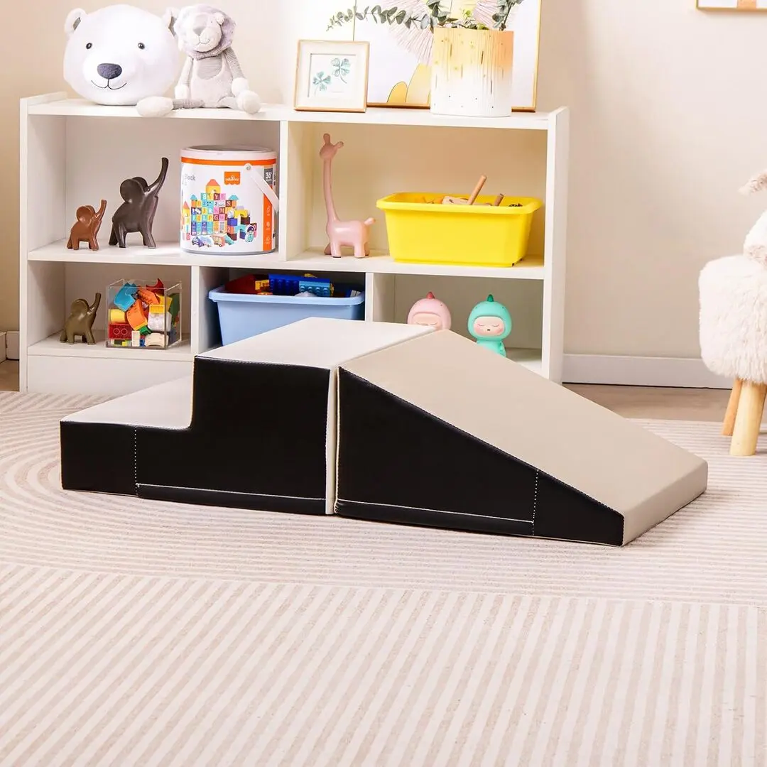 Мягкий игровой модуль Costway FH10121GR (Black/Grey)
