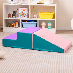 Modul moale pentru joc Costway FH10121VT (Blue/Pink)