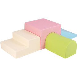 Мягкий игровой модуль Costway FH10128PI (Pink/Blue) Thumb