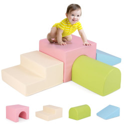 Мягкий игровой модуль Costway FH10128PI (Pink/Blue) Thumb