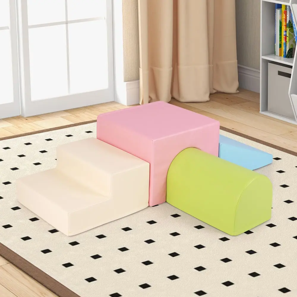 Мягкий игровой модуль Costway FH10128PI (Pink/Blue)