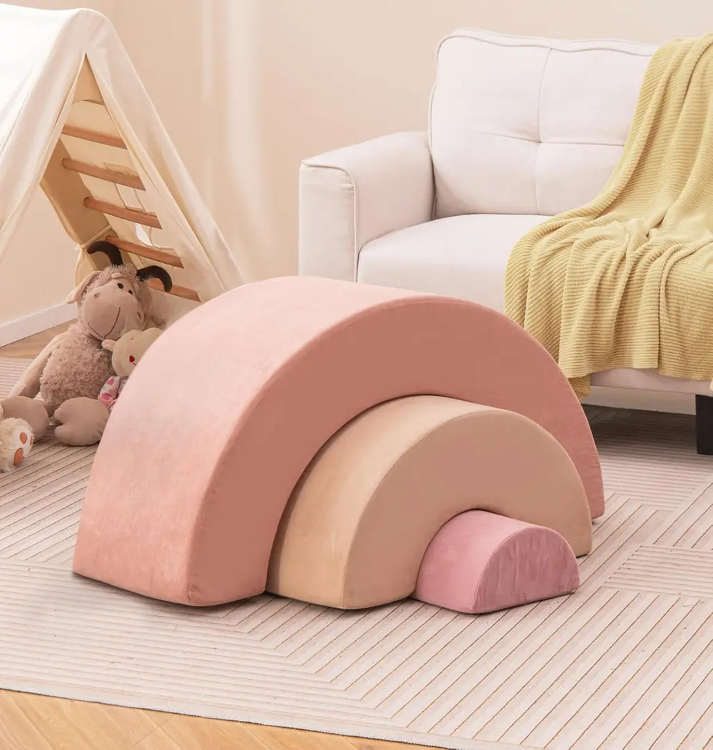 Мягкий игровой модуль Costway HV10430PI (Pink)