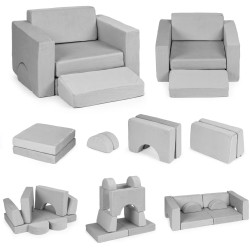 Modul moale pentru joc Ecotoys TMSRT-13 (Grey) Thumb