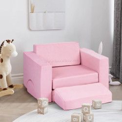 Мягкий игровой модуль Ecotoys TMSRT-13 (Pink)