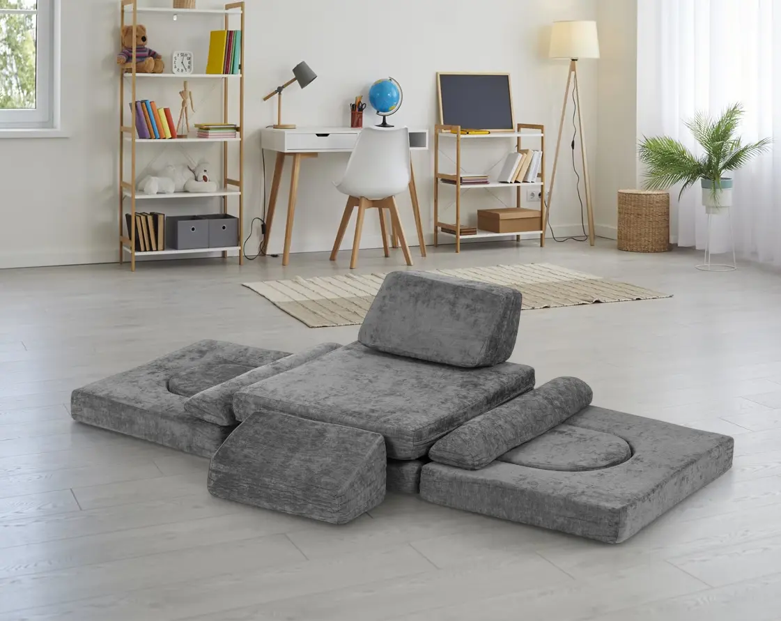 Modul moale pentru joc Ecotoys TMSRT-17-GY (Grey)