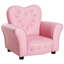 Fotoliu pentru copii Homcom 310-025 (Pink) Thumb