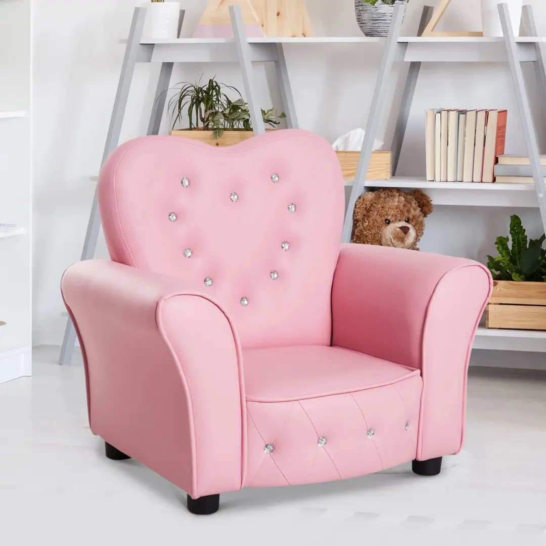 Fotoliu pentru copii Homcom 310-025 (Pink)