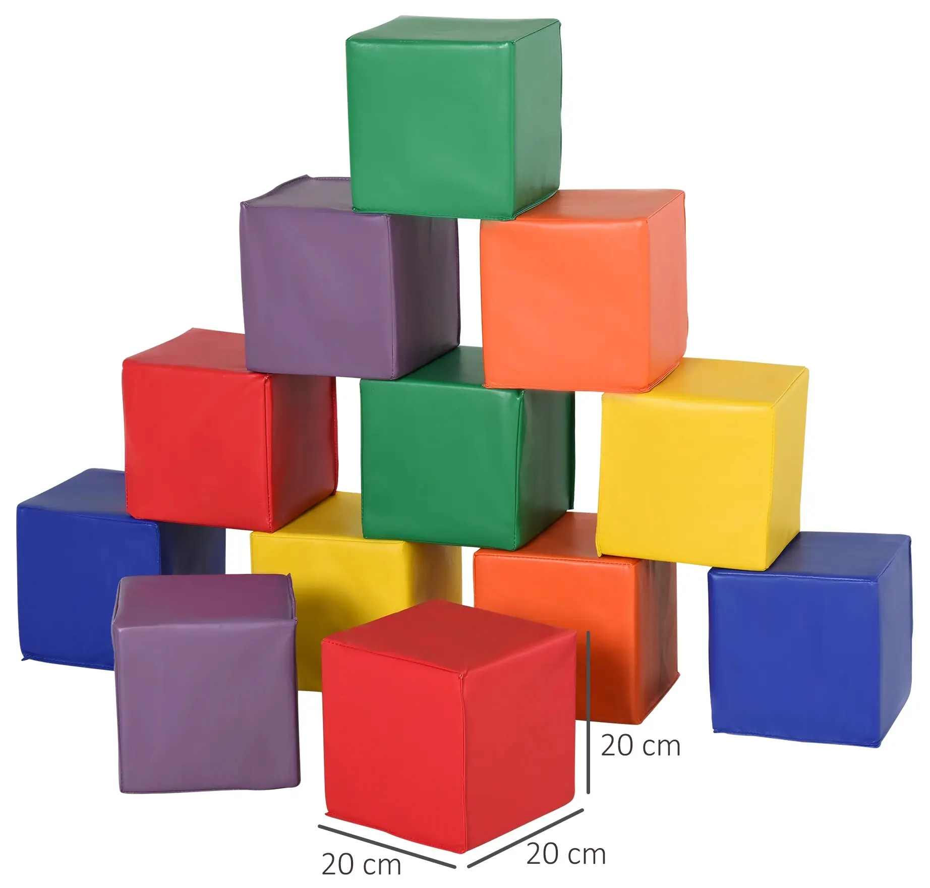 Комплект мягких модулей Homcom 3D0-003 (Multicolor) - 2