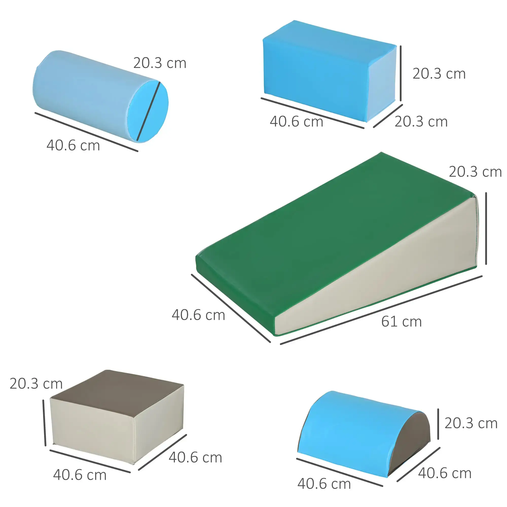 Комплект мягких модулей Homcom 3D0-004 (Multicolor) - 3