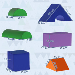 Комплект мягких модулей Homcom 3D0-008 (Multicolor) Thumb