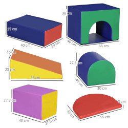 Комплект мягких модулей Homcom 3D0-012V01MX (Multicolor) Thumb