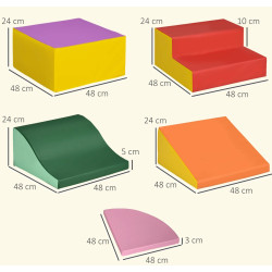 Set module moi Homcom 3D0-016V01MX (Multicolor) Thumb