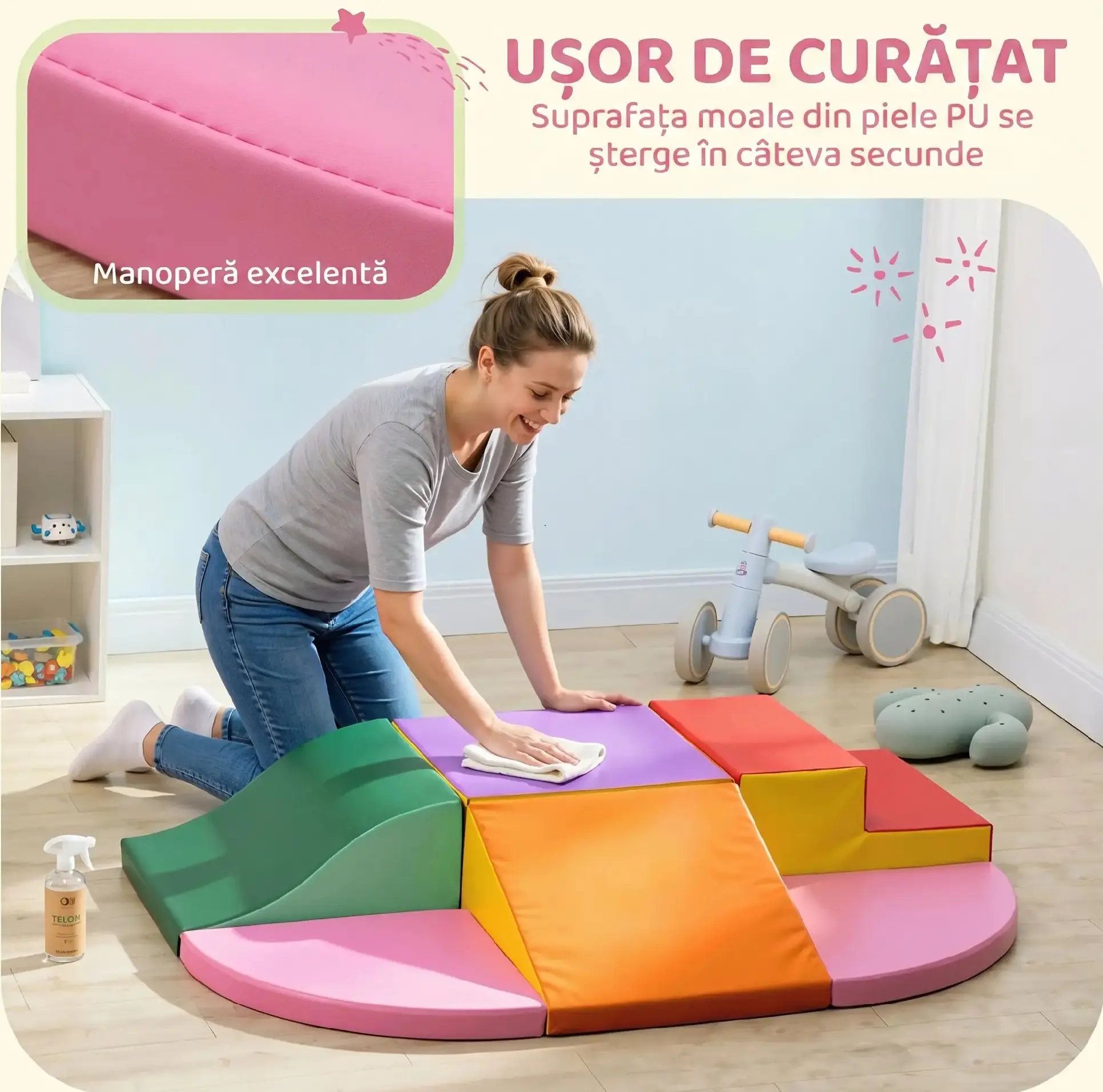 Set module moi Homcom 3D0-016V01MX (Multicolor) - 8