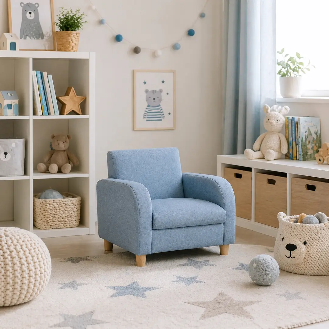 Fotoliu Homcom 310-043BU (Blue)