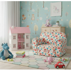 Кресло Tempo Kondela Kidy (Multicolor) Thumb