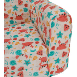 Кресло Tempo Kondela Kidy (Multicolor) Thumb