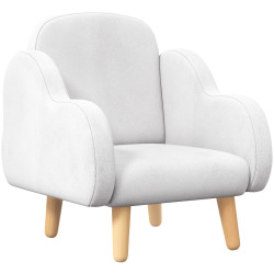 Кресло Zonekiz 310-066V81WT (White/Wood) Thumb