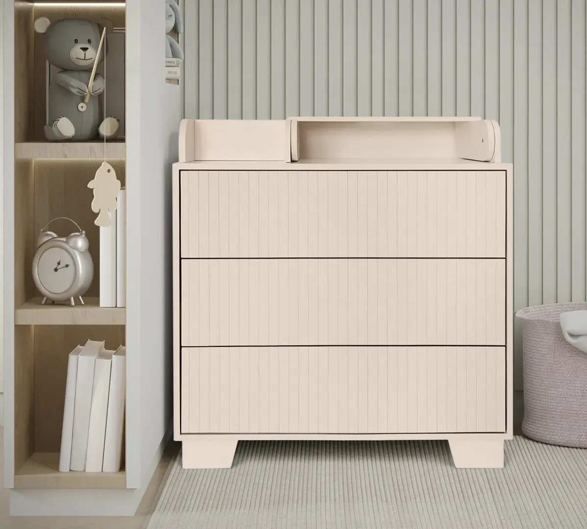 Comoda de infasat Miracolo Bruno (Cream)