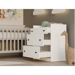 Comoda TopEshop Houston (White) Thumb