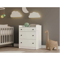 Comoda TopEshop Houston (White)