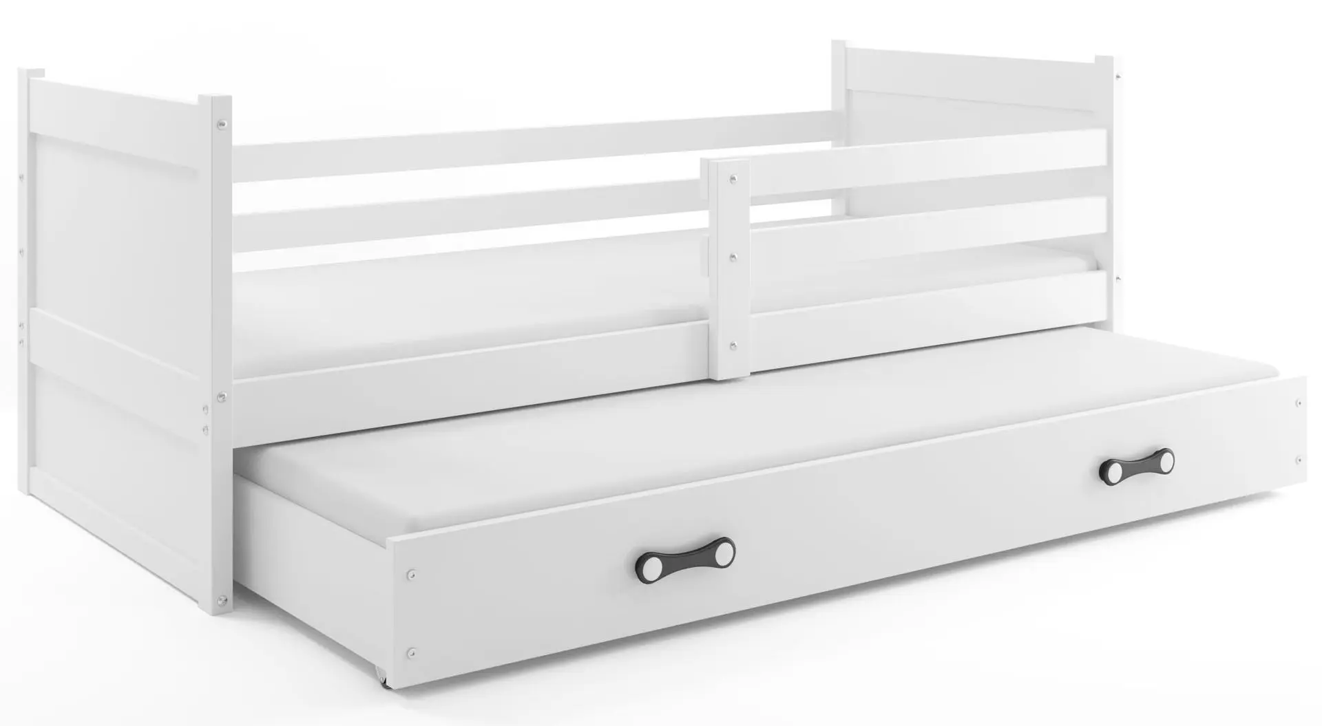 Pat BMS Group Rico cu pat retractabil 90x190 (White) - 2