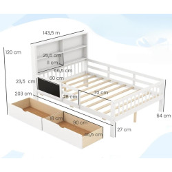 Pat Costway HU10772WHD (White) Thumb