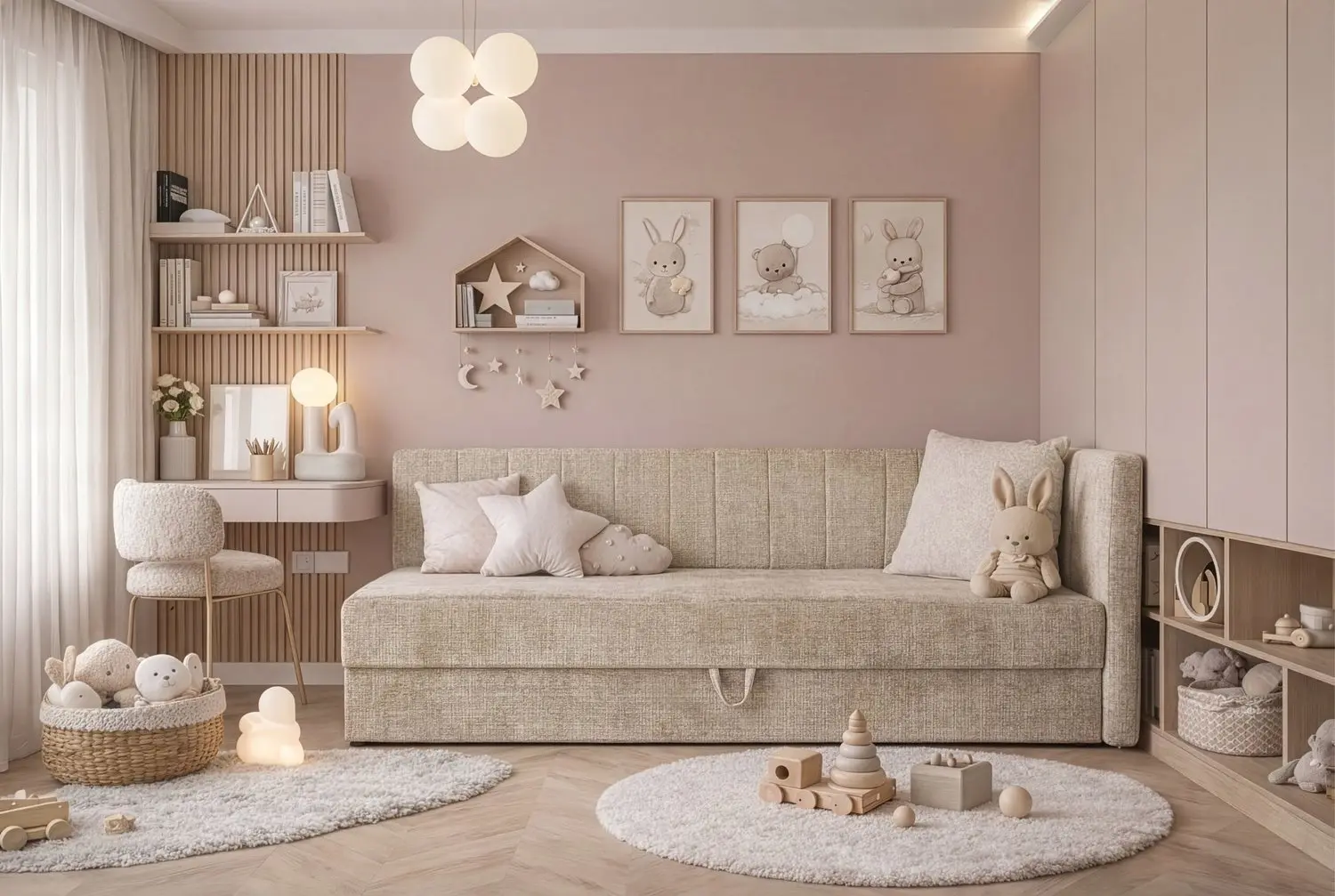 Кровать Halmar Ricky 90x200 (Beige)