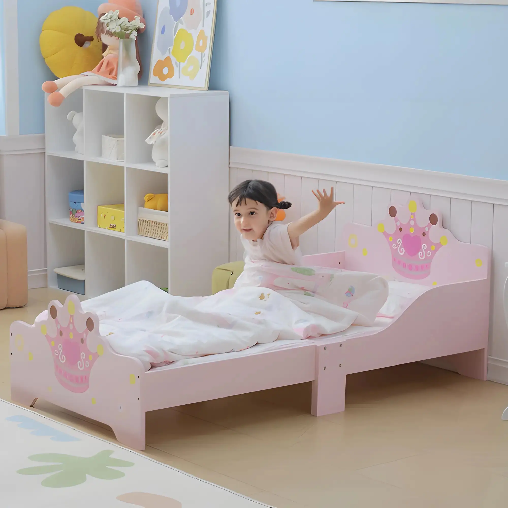 Детская кровать Homcom 311-014 (Pink) - 11