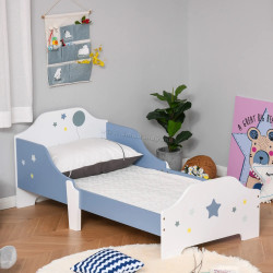 Детская кровать Homcom 311-021 (Blue/White)